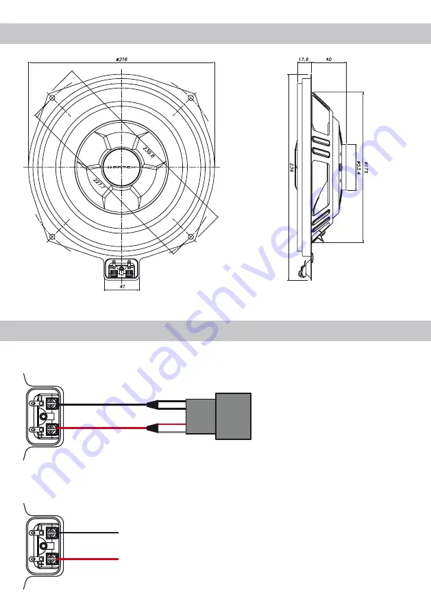 Audiotec Fischer MATCH UP W8BMW-S Manual Download Page 9