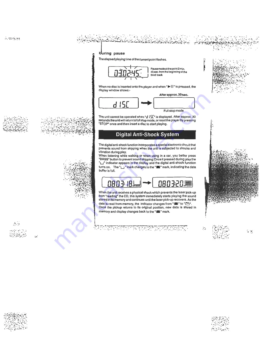 Audiovox CE110A Operating Instructions Manual Download Page 8