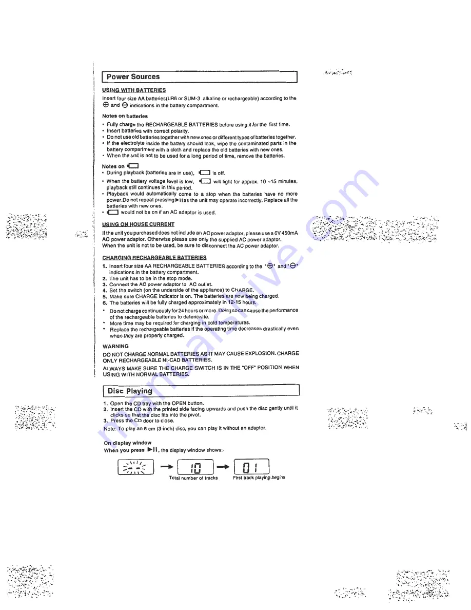 Audiovox CE140A Operating Instructions Download Page 2