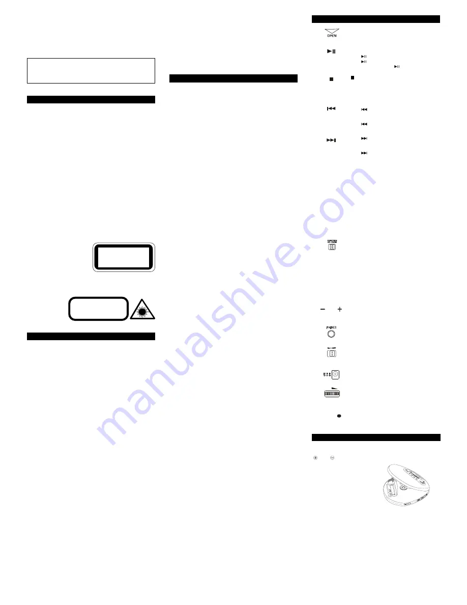 Audiovox CE148A Operating Instructions Manual Download Page 1