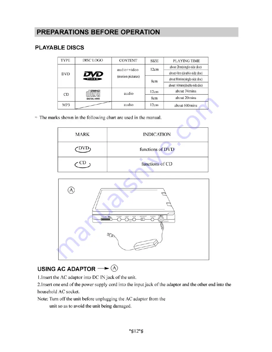 Audiovox D1830 User Manual Download Page 13