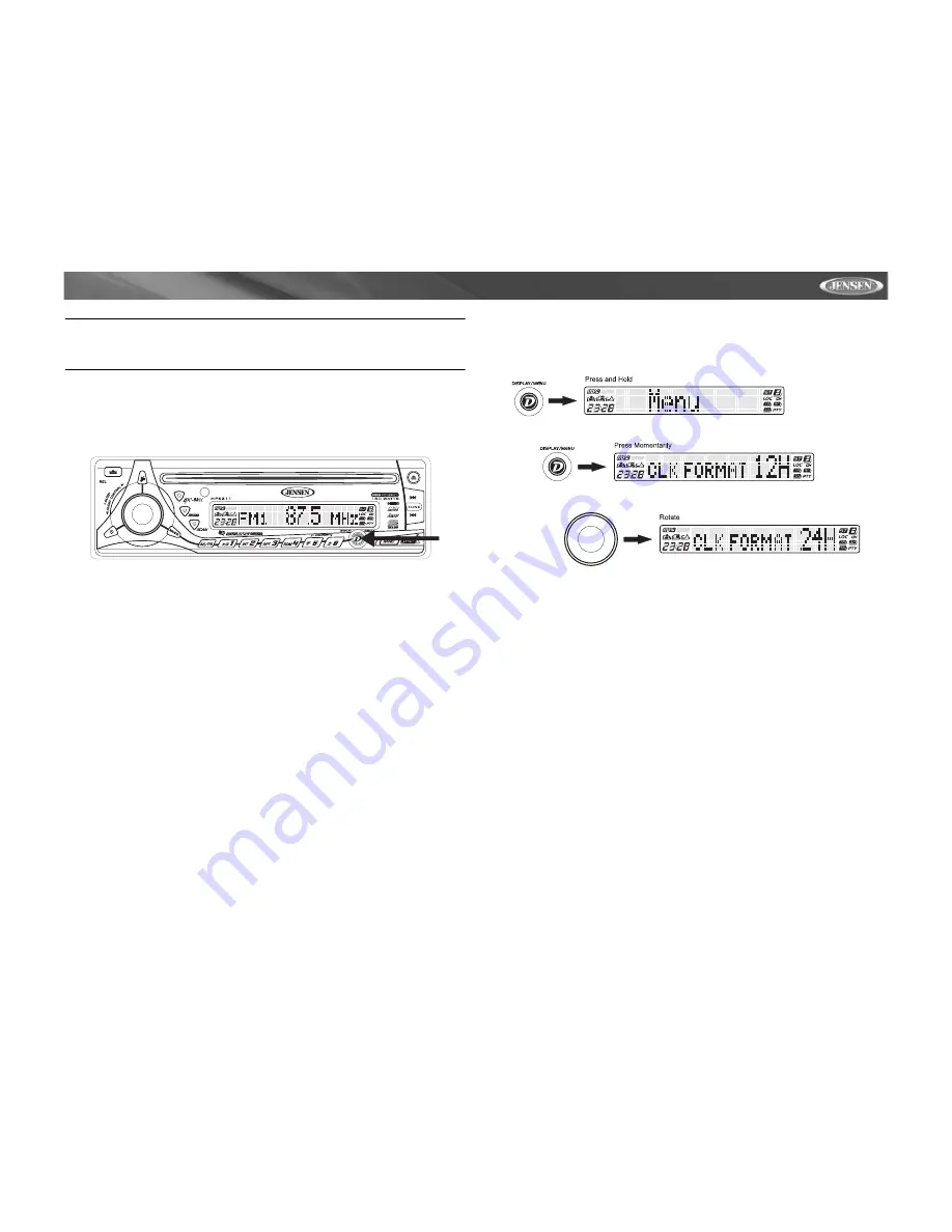 Audiovox Jensen MP6211 Скачать руководство пользователя страница 27