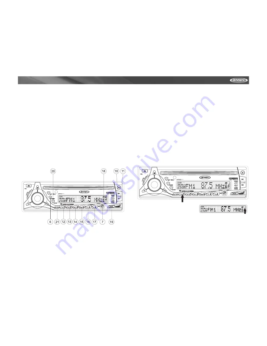 Audiovox Jensen MP6211 Скачать руководство пользователя страница 29