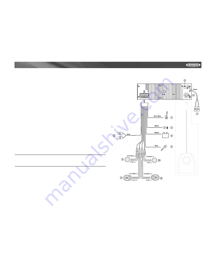 Audiovox Jensen MP6211 Скачать руководство пользователя страница 39