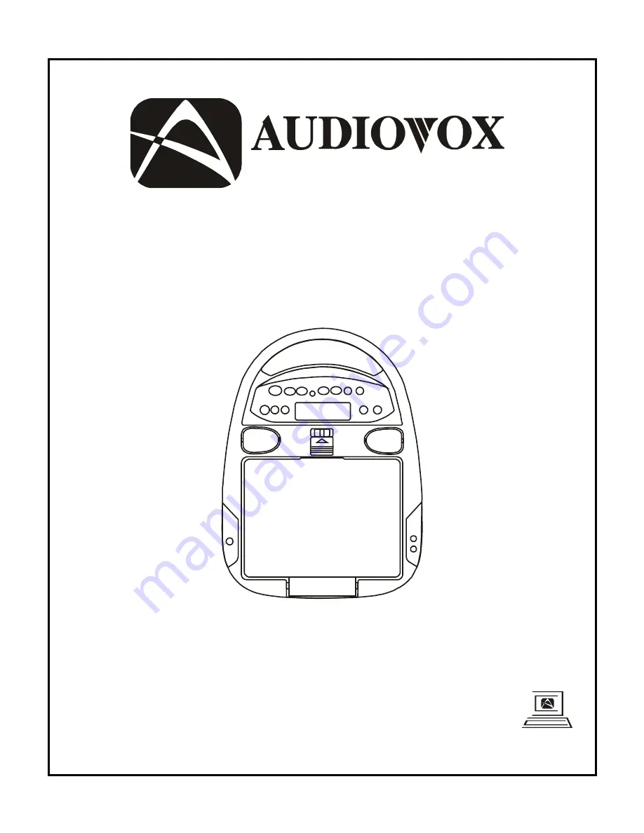 Audiovox VOH683 Installation Manual Download Page 1