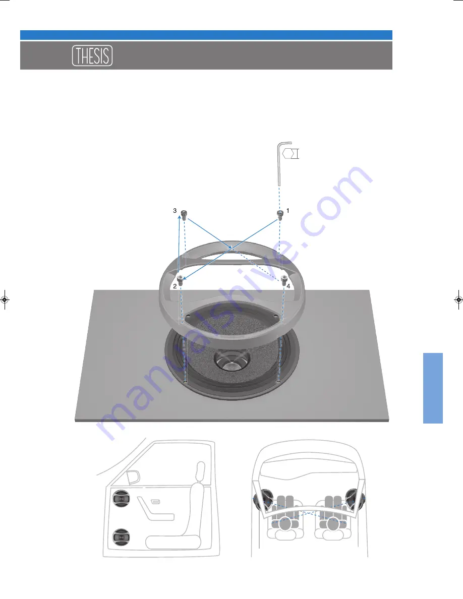 Audison ADVANCED TH SPEAKERS Скачать руководство пользователя страница 16