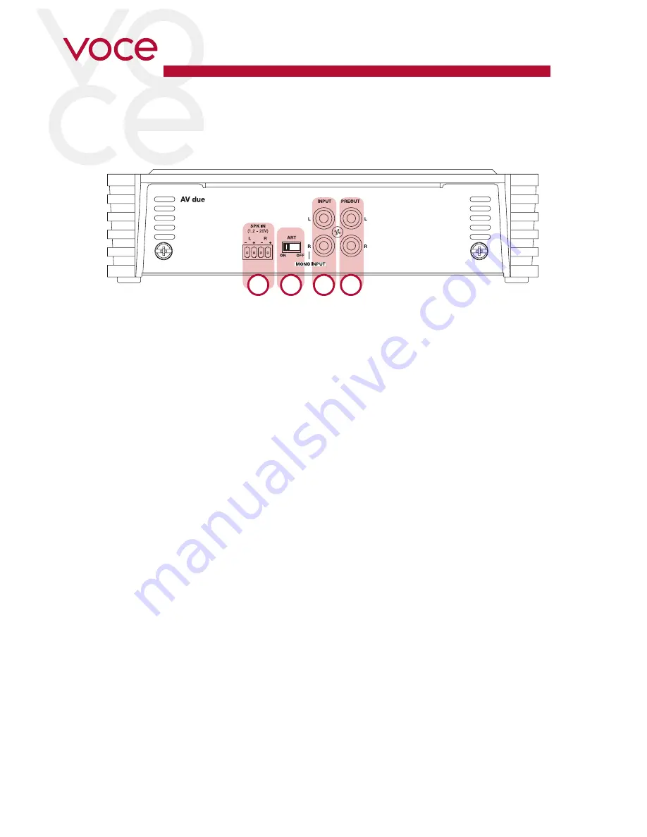 Audison AV due Owner'S Manual Download Page 11