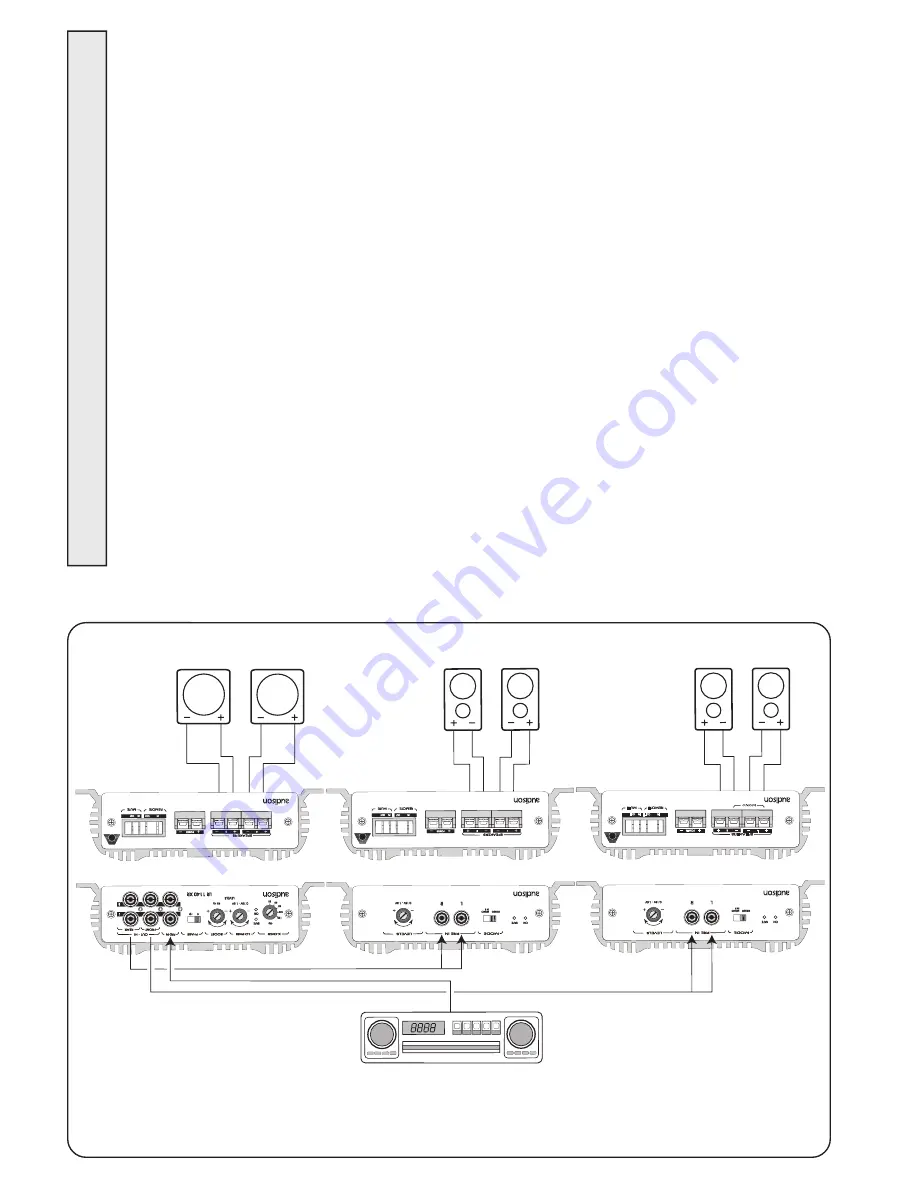 Audison LR 230 Owner'S Manual Download Page 5