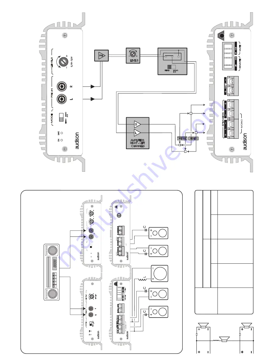 Audison LR 230 Owner'S Manual Download Page 7