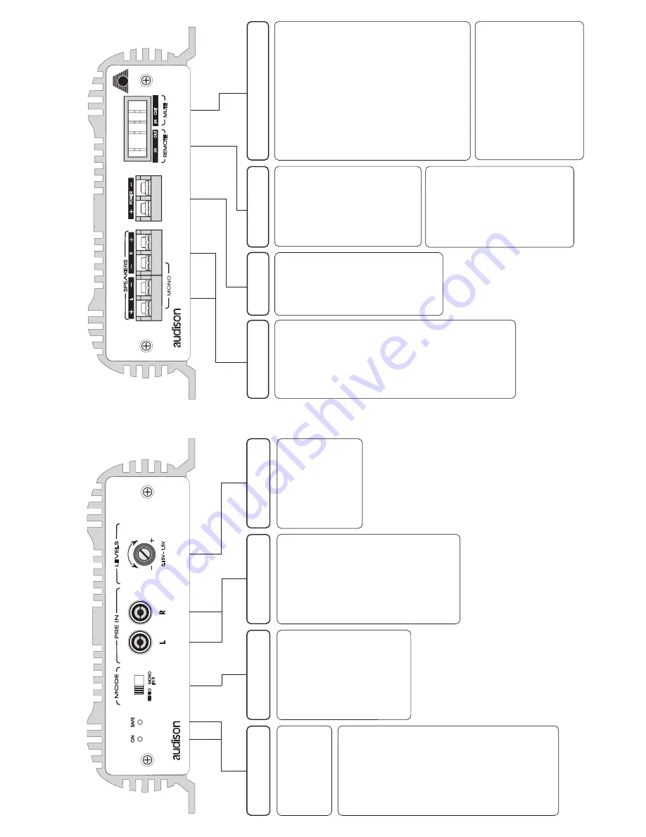 Audison LR 230 Скачать руководство пользователя страница 14