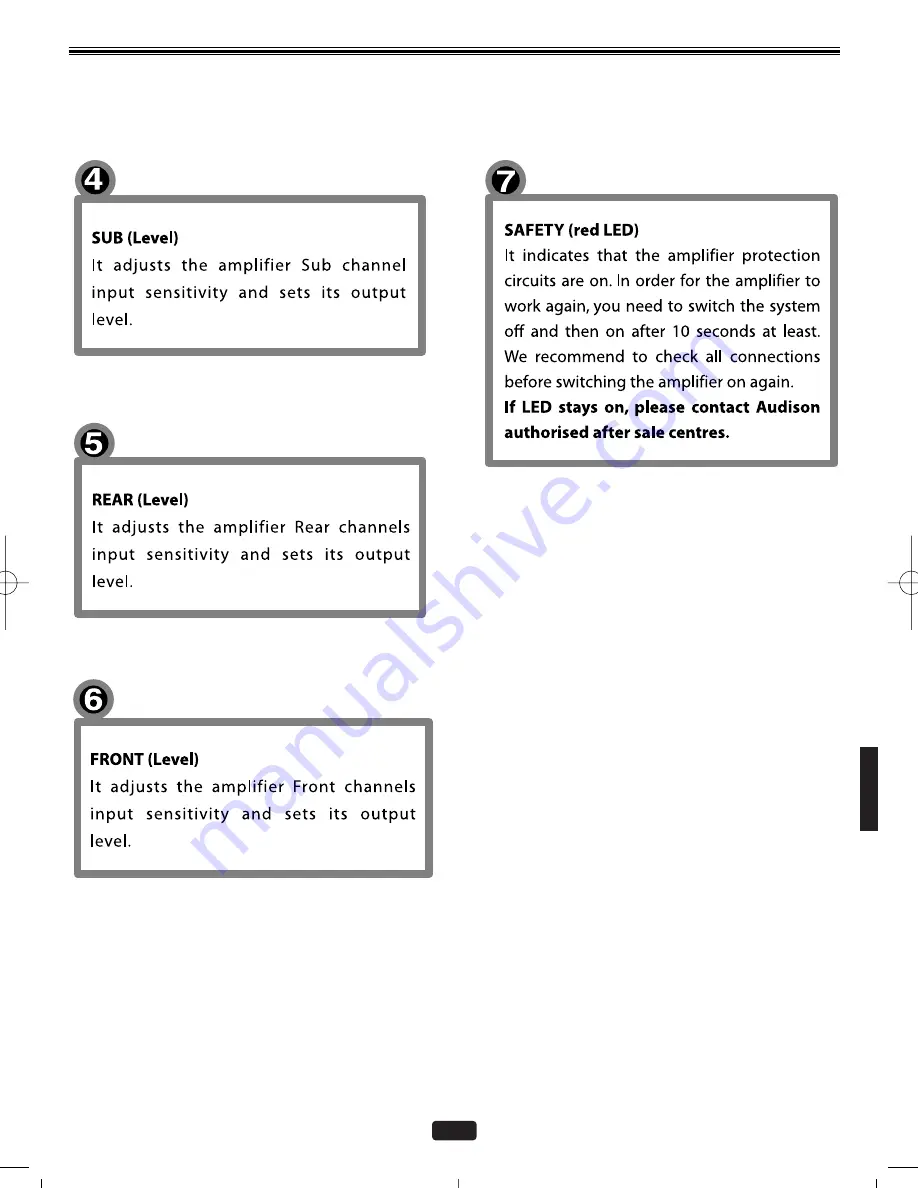 Audison LRX6SR User Manual Download Page 9