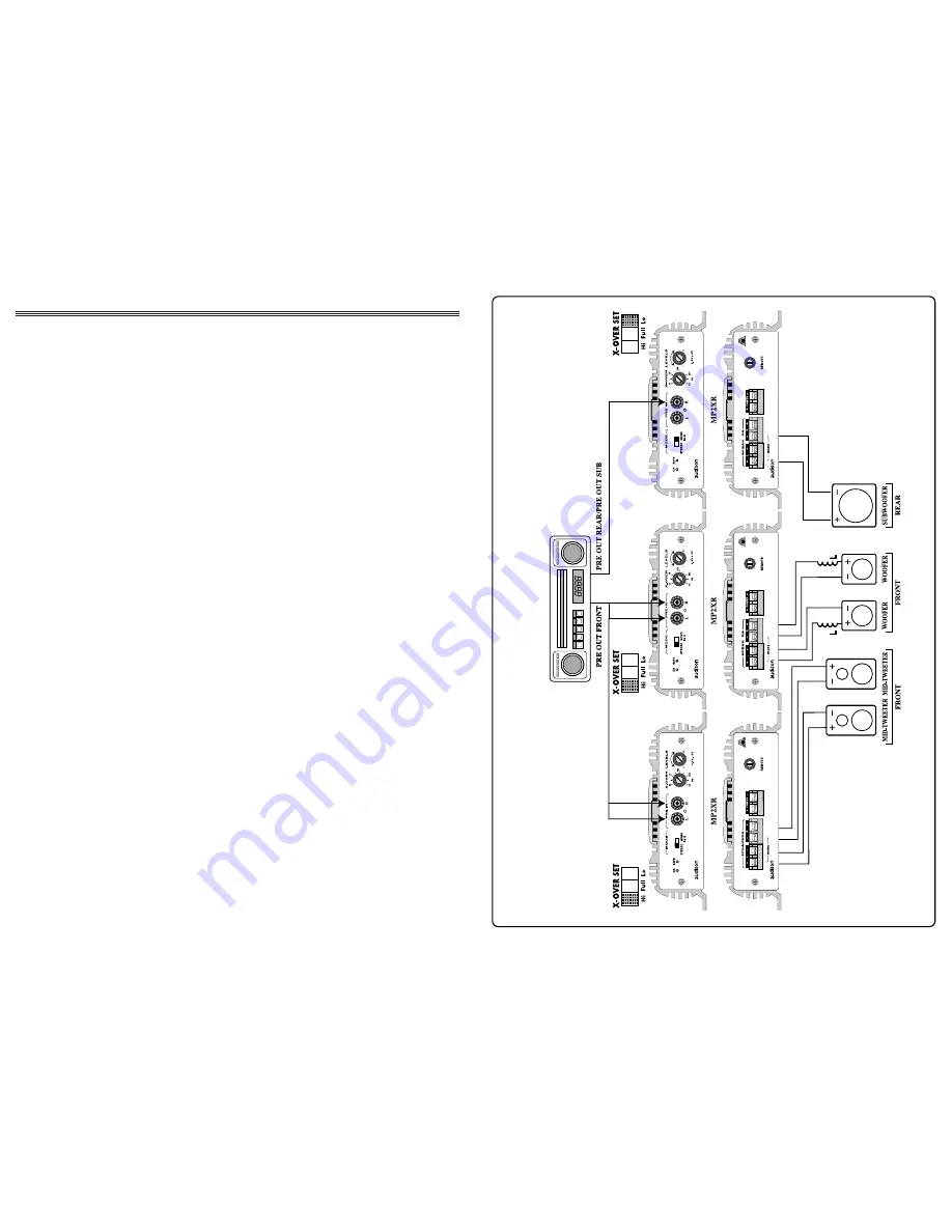 Audison MILLENNIUM POWER 2XR Owner'S Manual Download Page 4