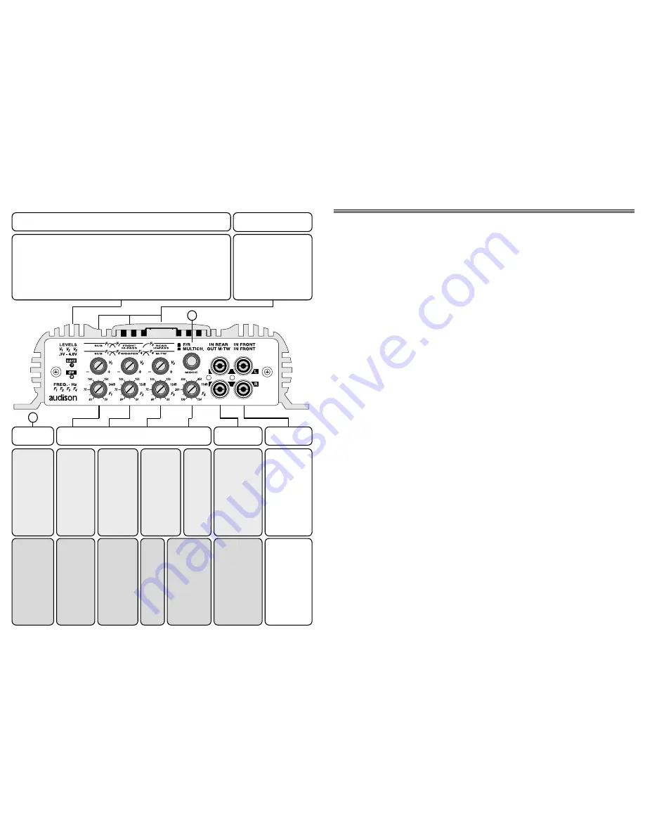 Audison Millennium Power 5 Owner'S Manual Download Page 5