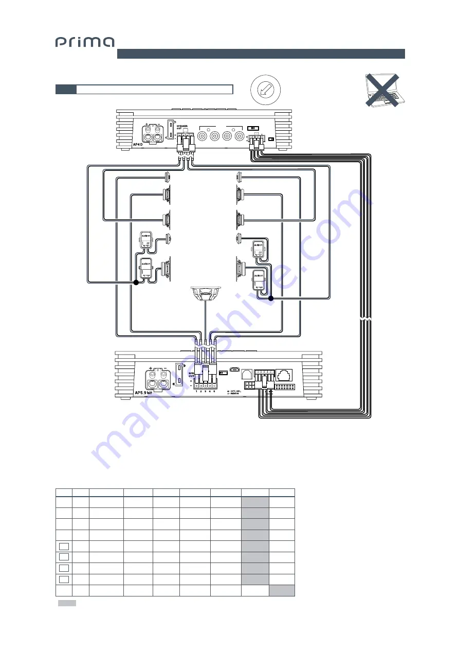 Audison Prima AP5.9 bit Скачать руководство пользователя страница 20