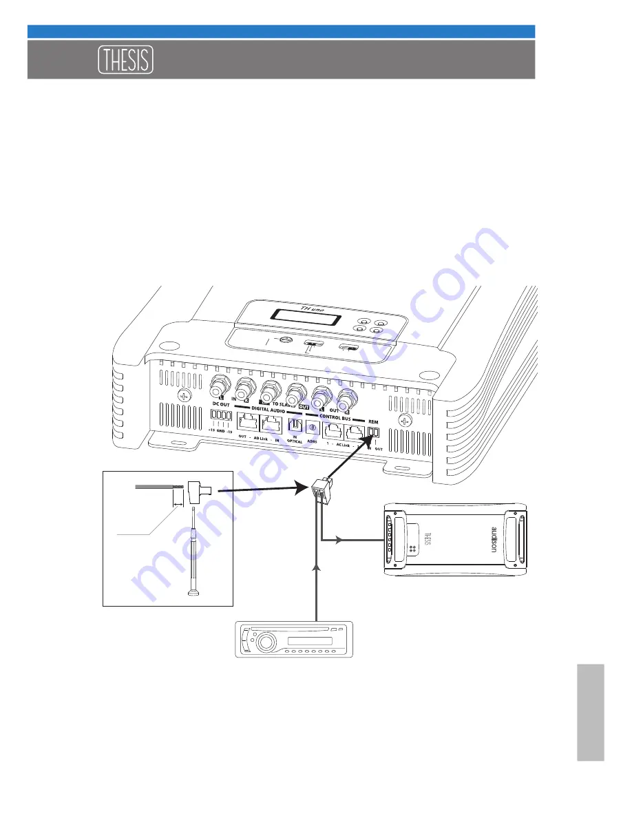 Audison TH uno Thesis Advanced Manual Download Page 19