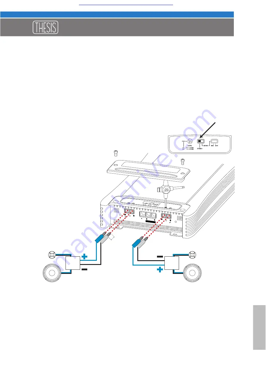 Audison Thesis TH due Advanced Manual Download Page 15