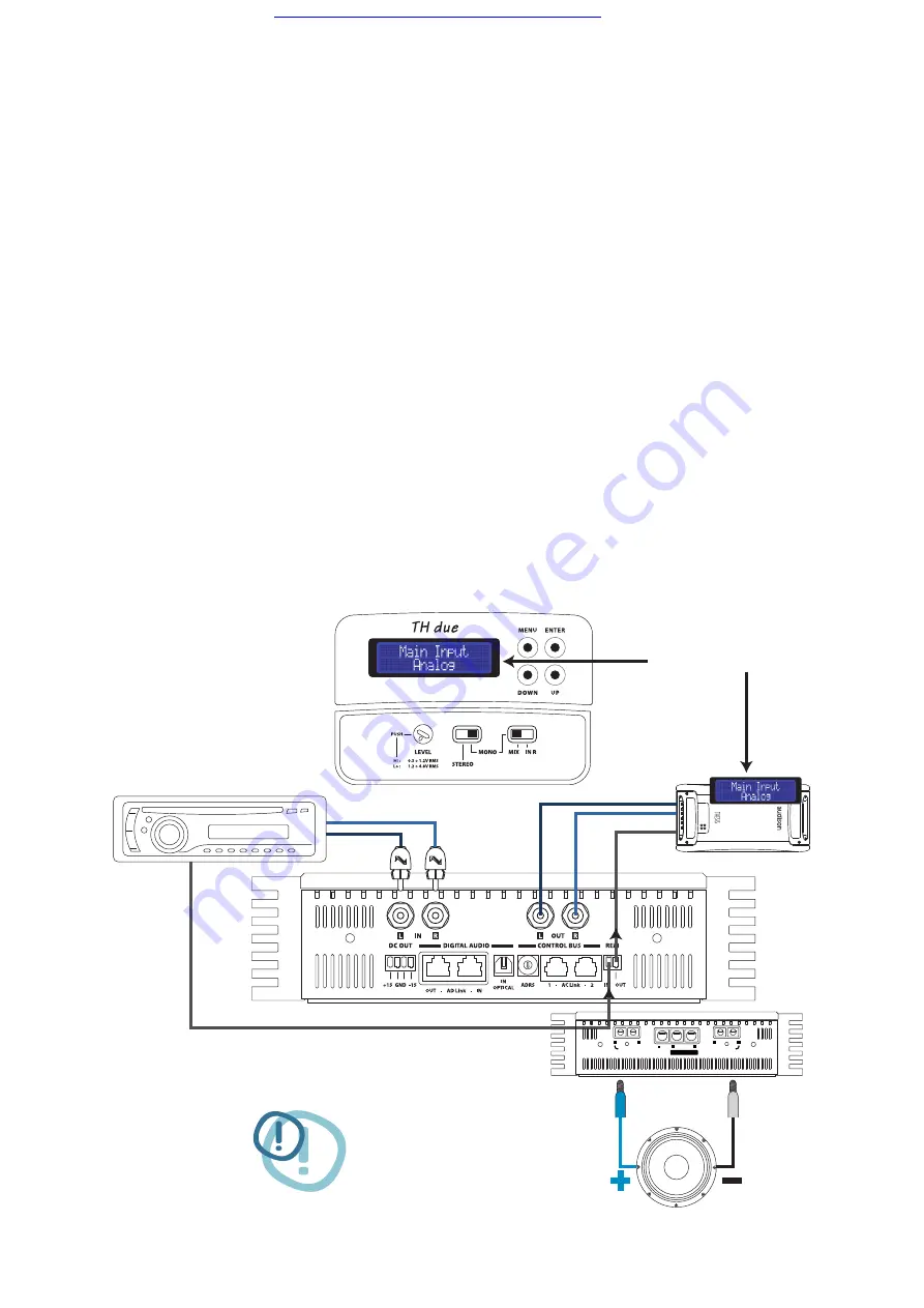 Audison Thesis TH due Advanced Manual Download Page 22