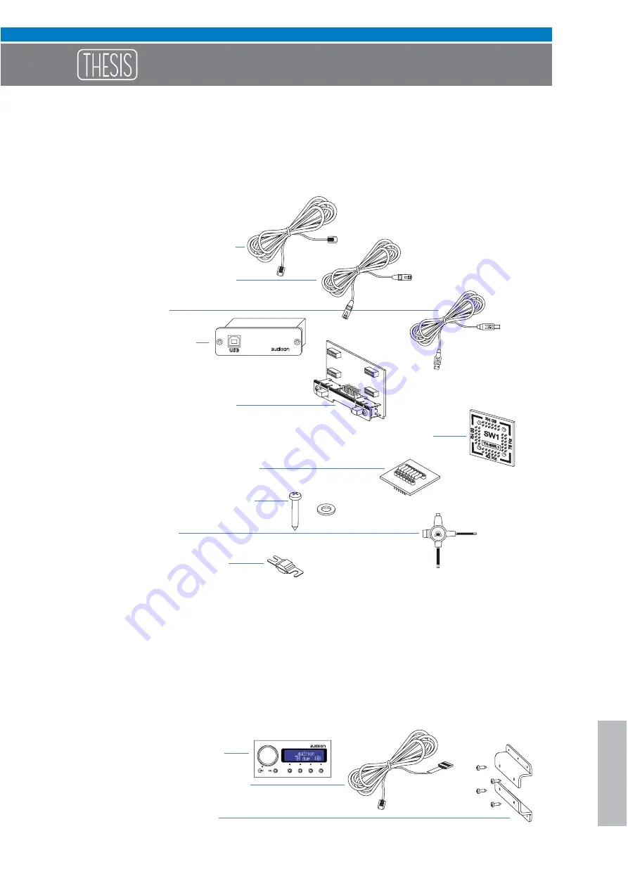 Audison Thesis TH quattro Advanced Manual Download Page 6