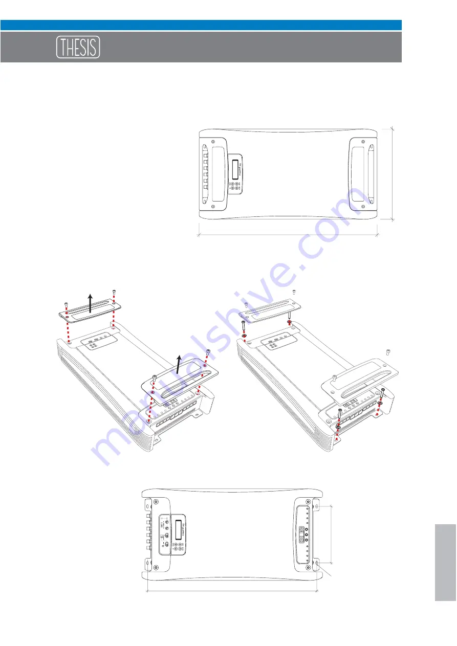 Audison Thesis TH quattro Advanced Manual Download Page 7