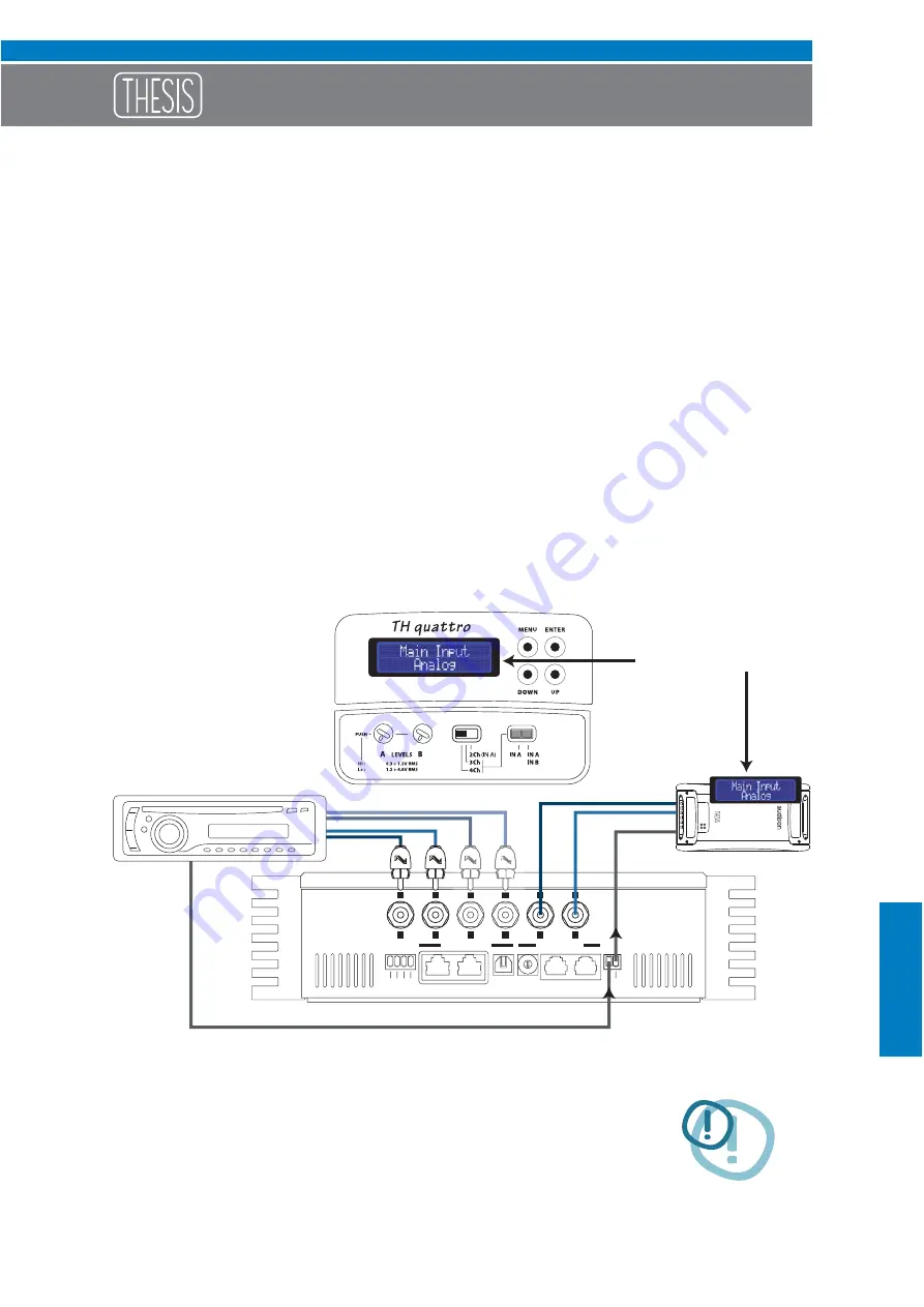 Audison Thesis TH quattro Advanced Manual Download Page 21