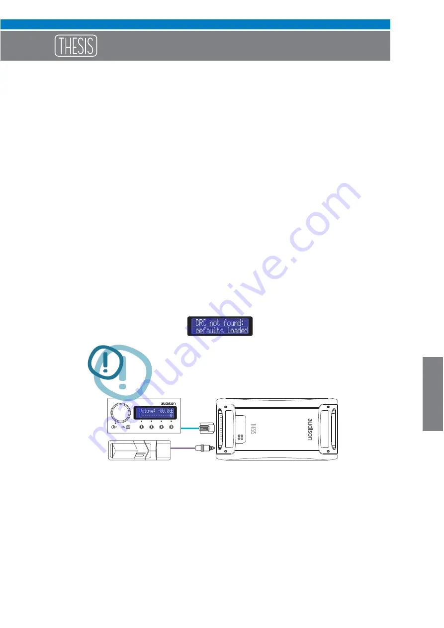 Audison Thesis TH quattro Advanced Manual Download Page 36