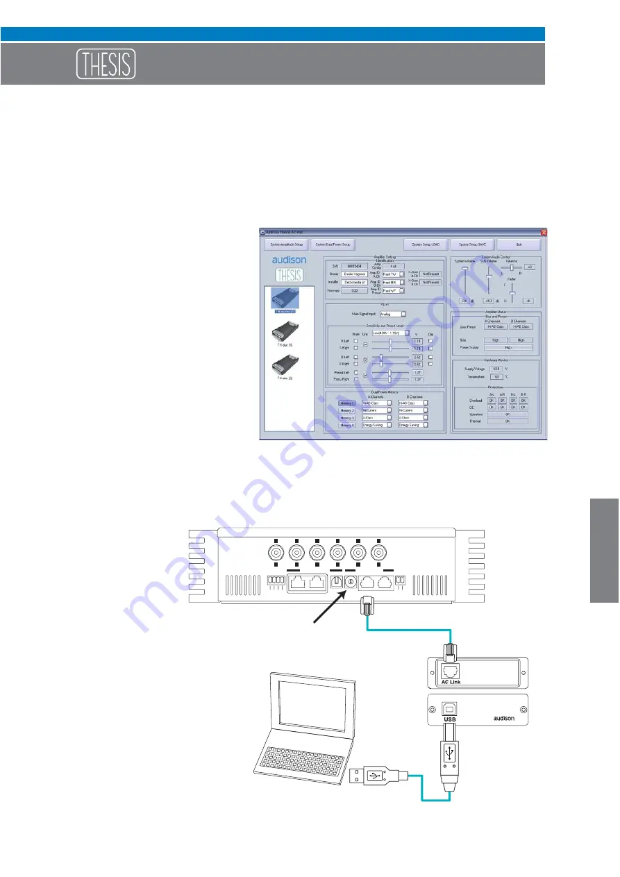 Audison Thesis TH quattro Advanced Manual Download Page 60