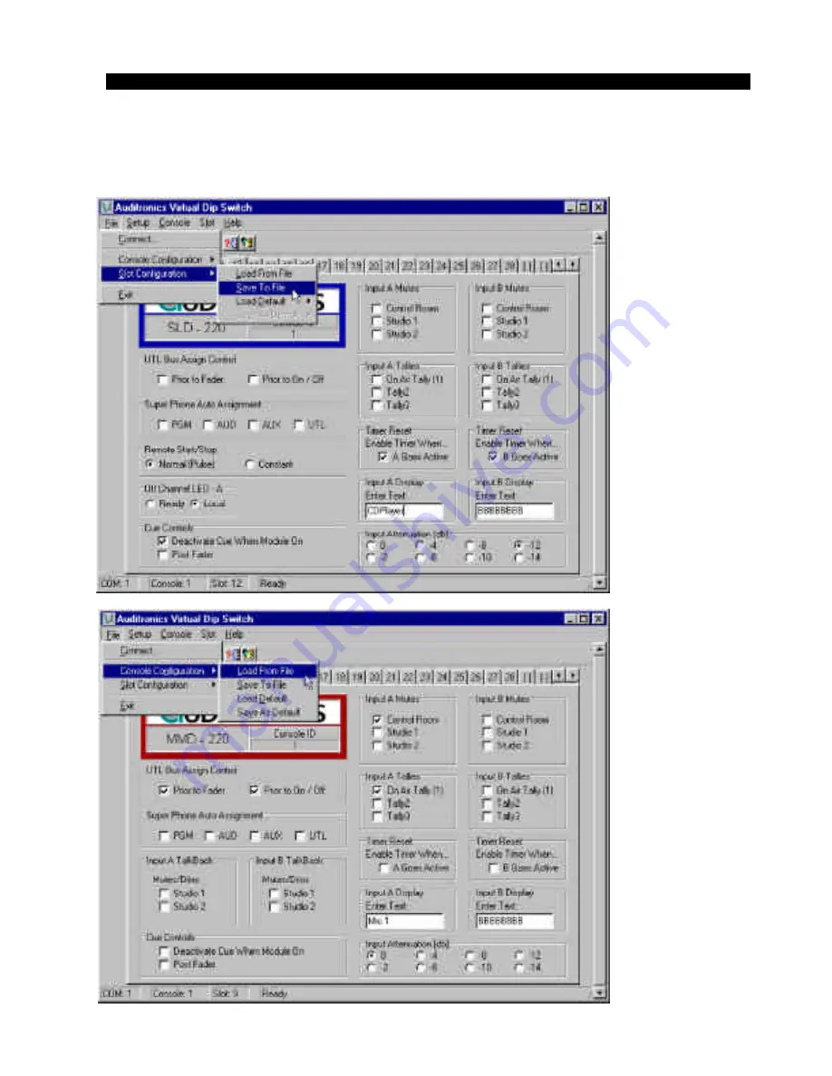 Auditronics 220 Digital Audio Console Technical Manual Download Page 66