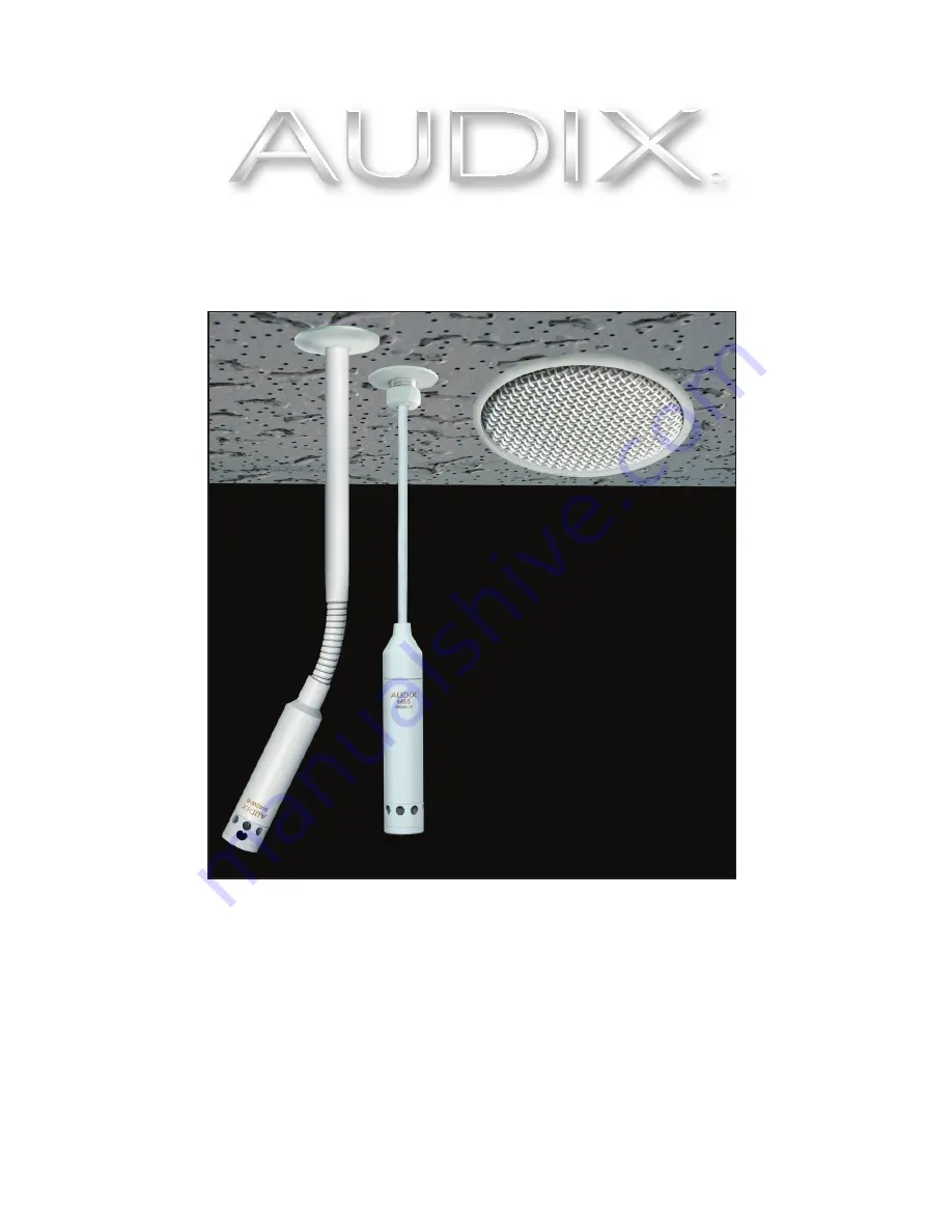 Audix M55 Installation Manual Download Page 1