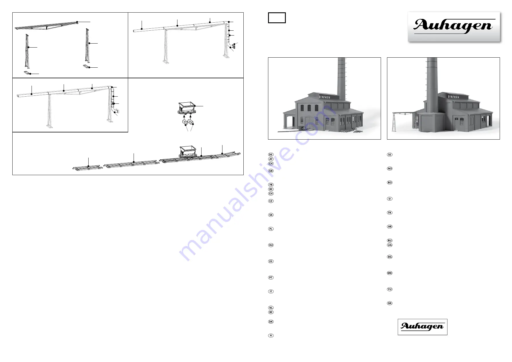 Auhagen 11 431 Manual Download Page 1