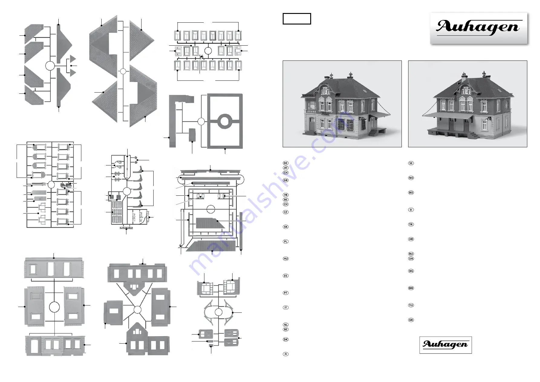 Auhagen 12 240 Manual Download Page 1