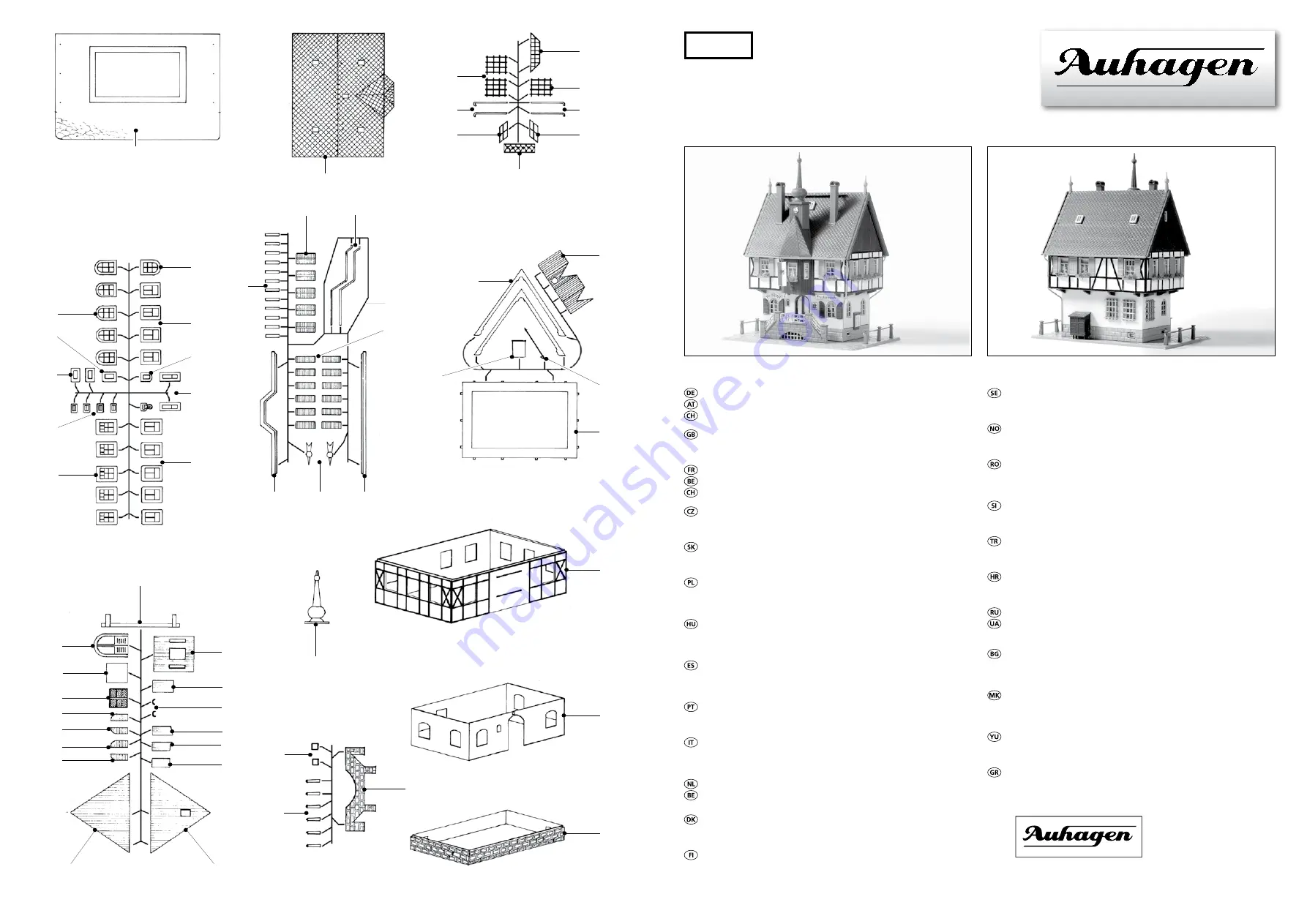 Auhagen 12 350 Manual Download Page 1