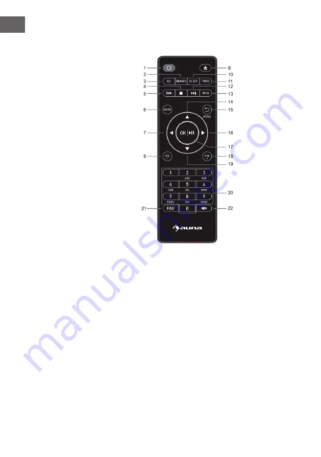 auna 10036445 Manual Download Page 8