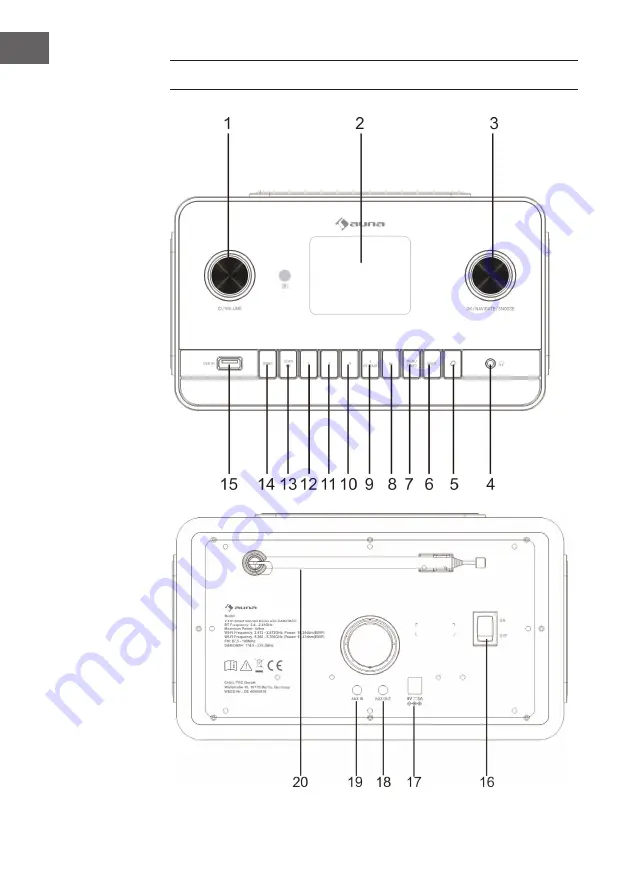 auna 10037493 Manual Download Page 36