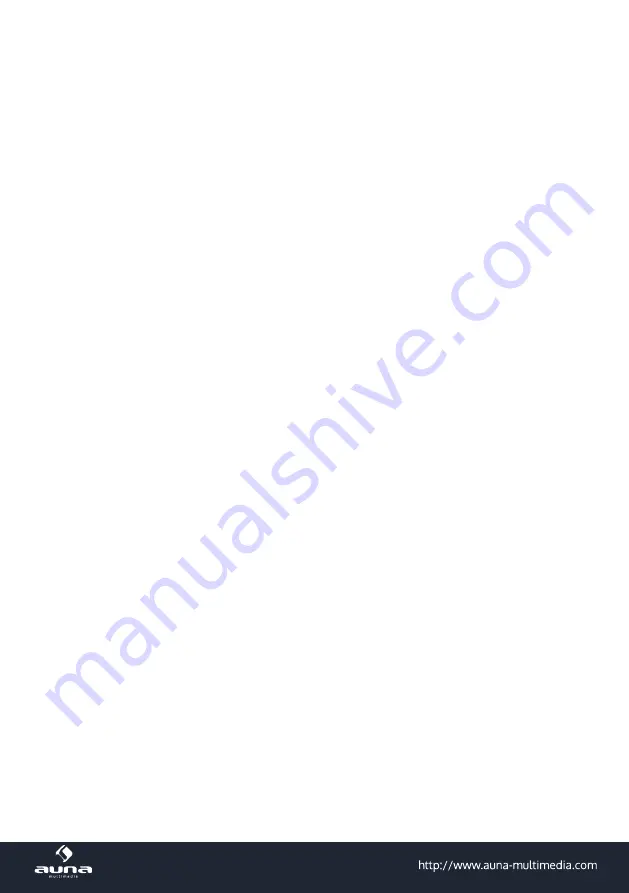 auna Linie 501 Manual Download Page 3