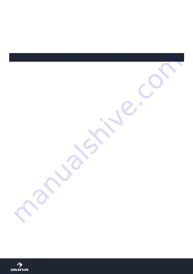 auna Worldwide Manual Download Page 32