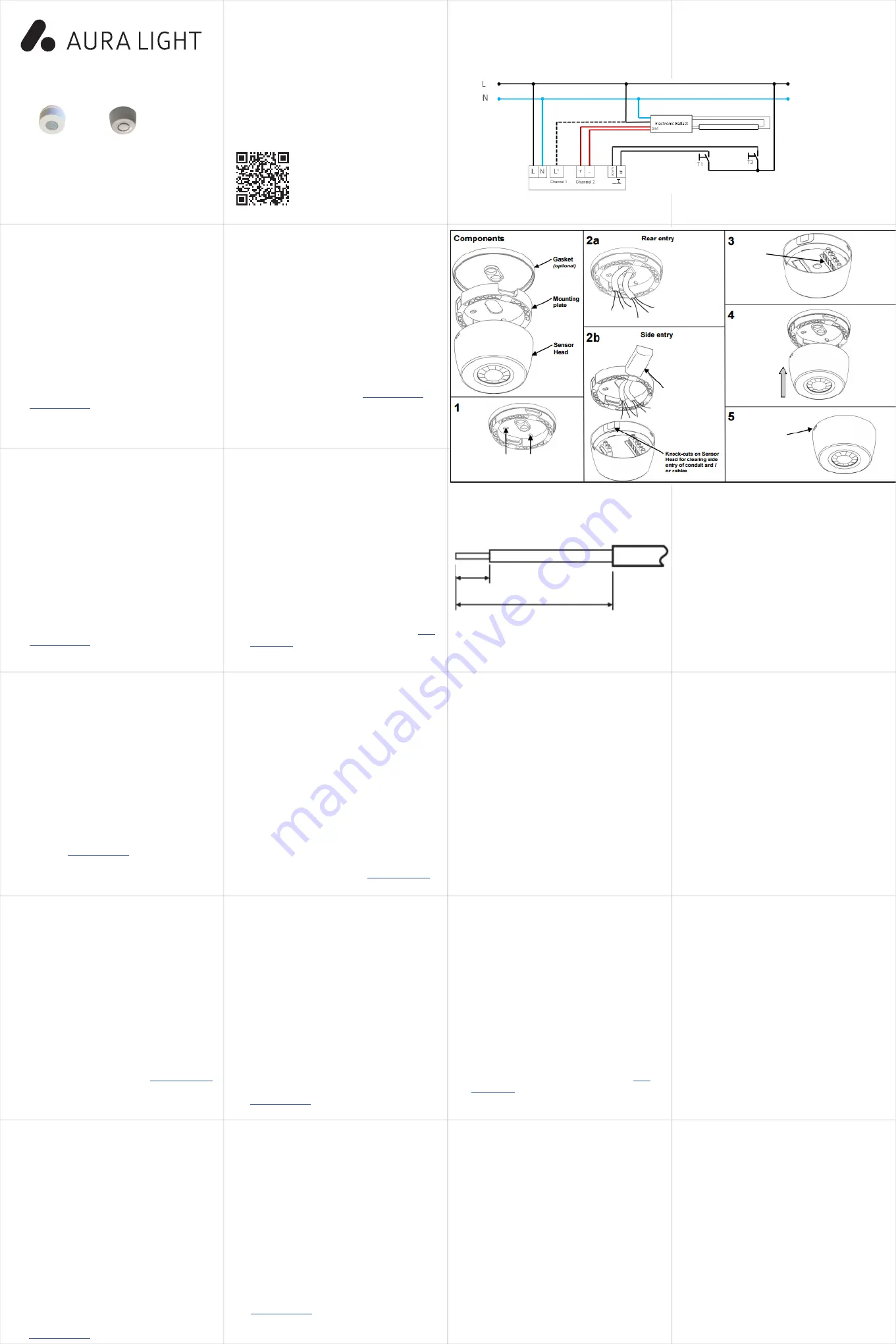 Aura Light MWS6SM Скачать руководство пользователя страница 1