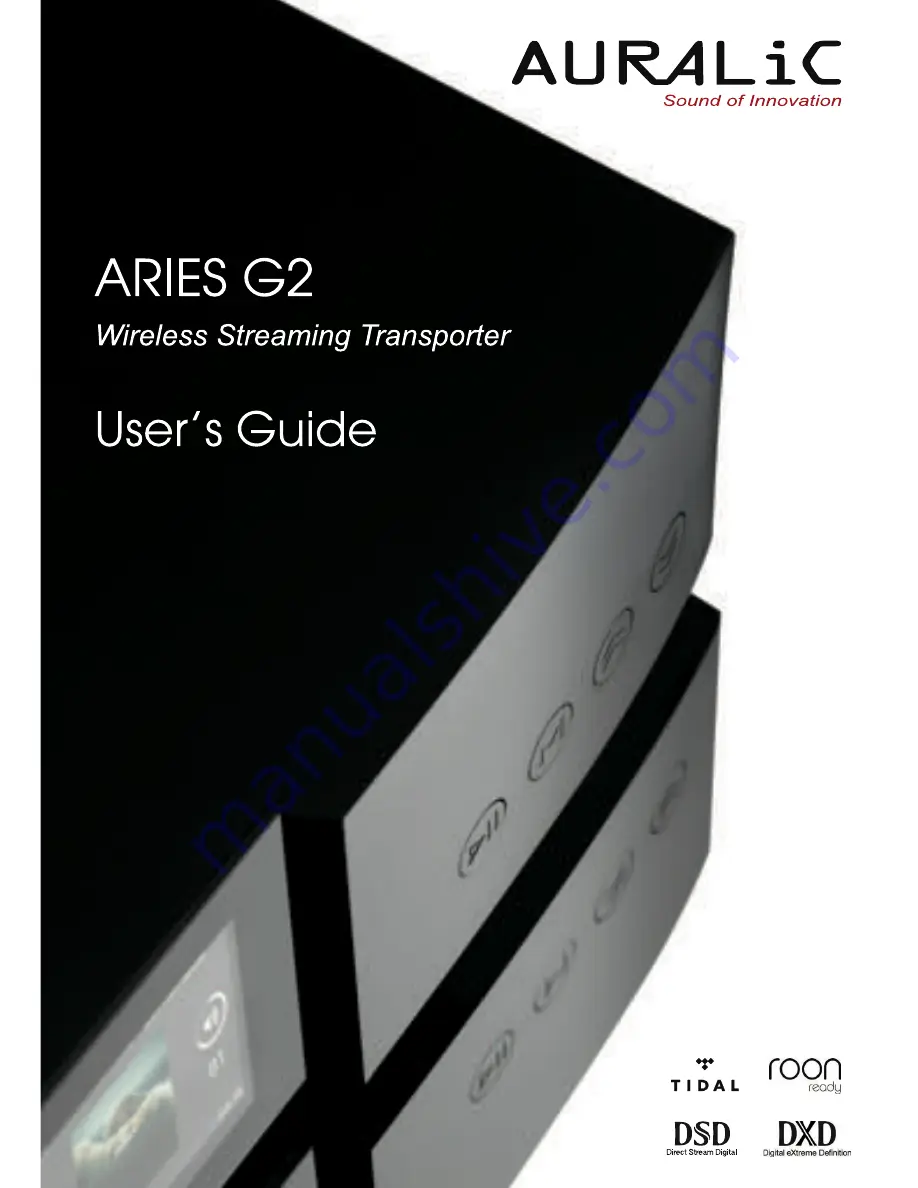 Auralic ARIES G2 User Manual Download Page 1