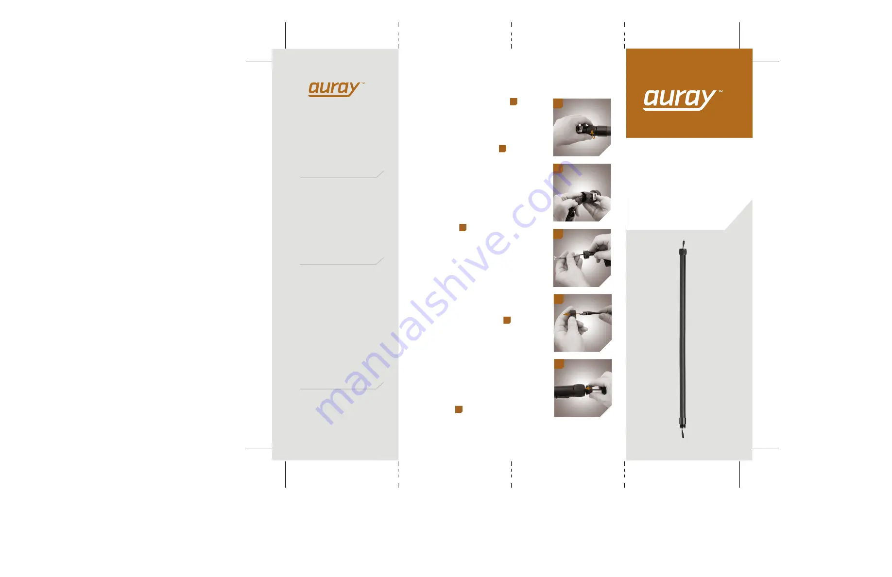 auray CFT-ET Series Owner'S Manual Download Page 1