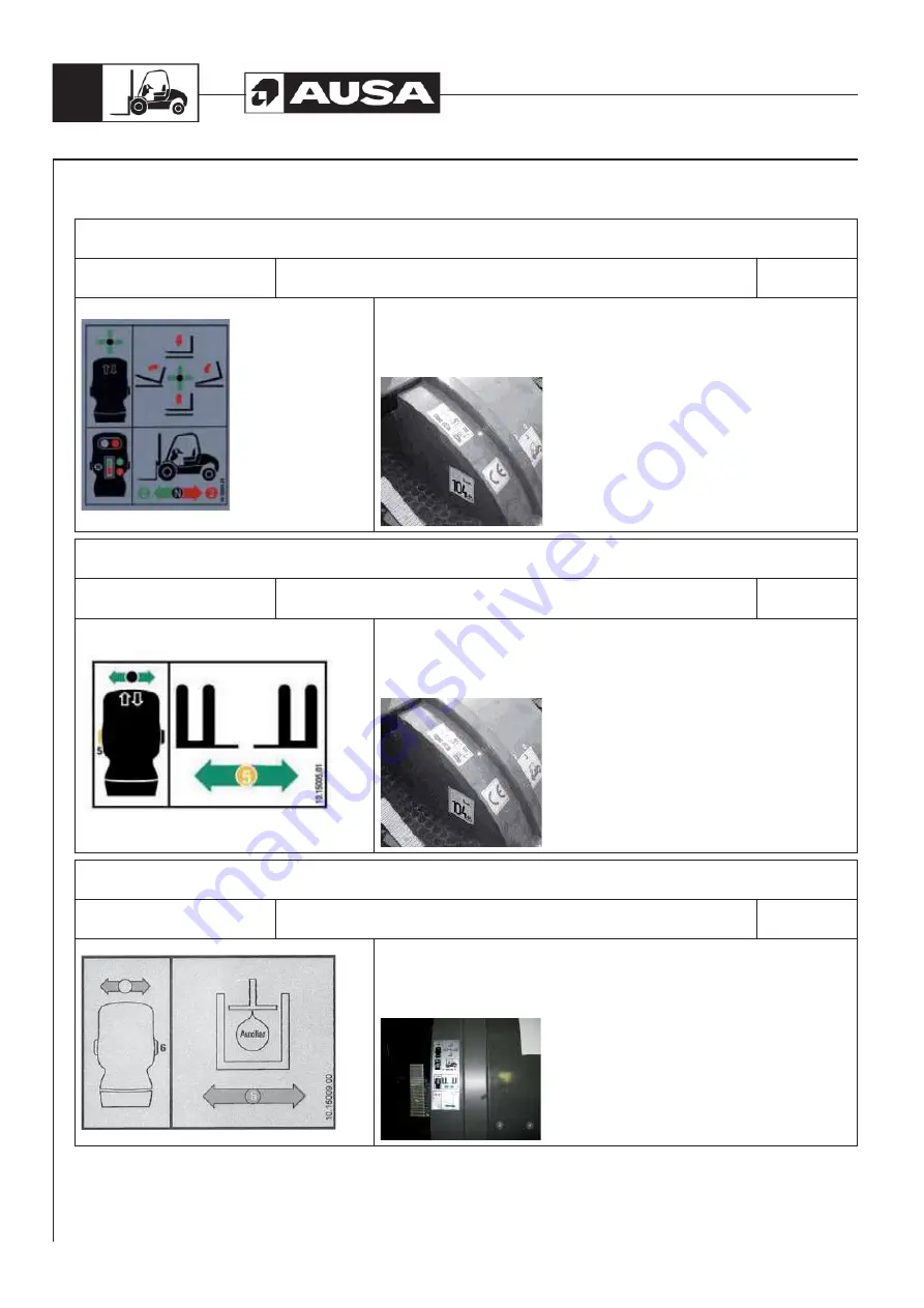 AUSA C 200 H Operator'S Manual Download Page 24