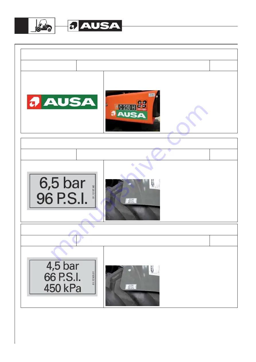 AUSA C 200 H Operator'S Manual Download Page 26