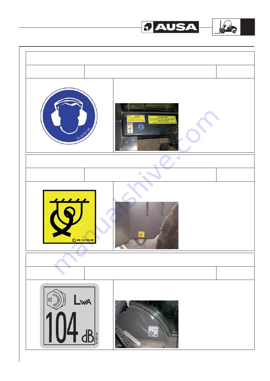 AUSA C 200 H Operator'S Manual Download Page 43