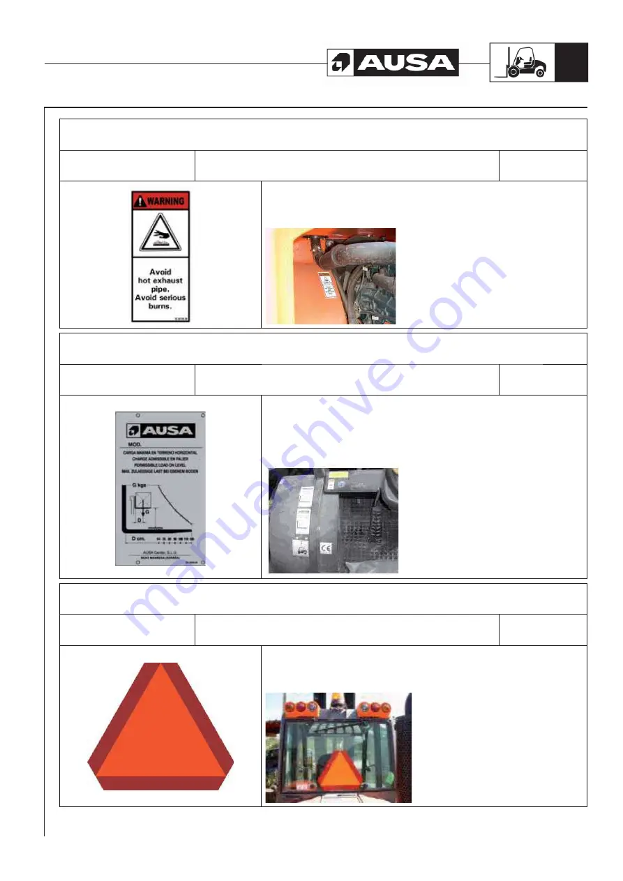 AUSA C 200 H Operator'S Manual Download Page 47