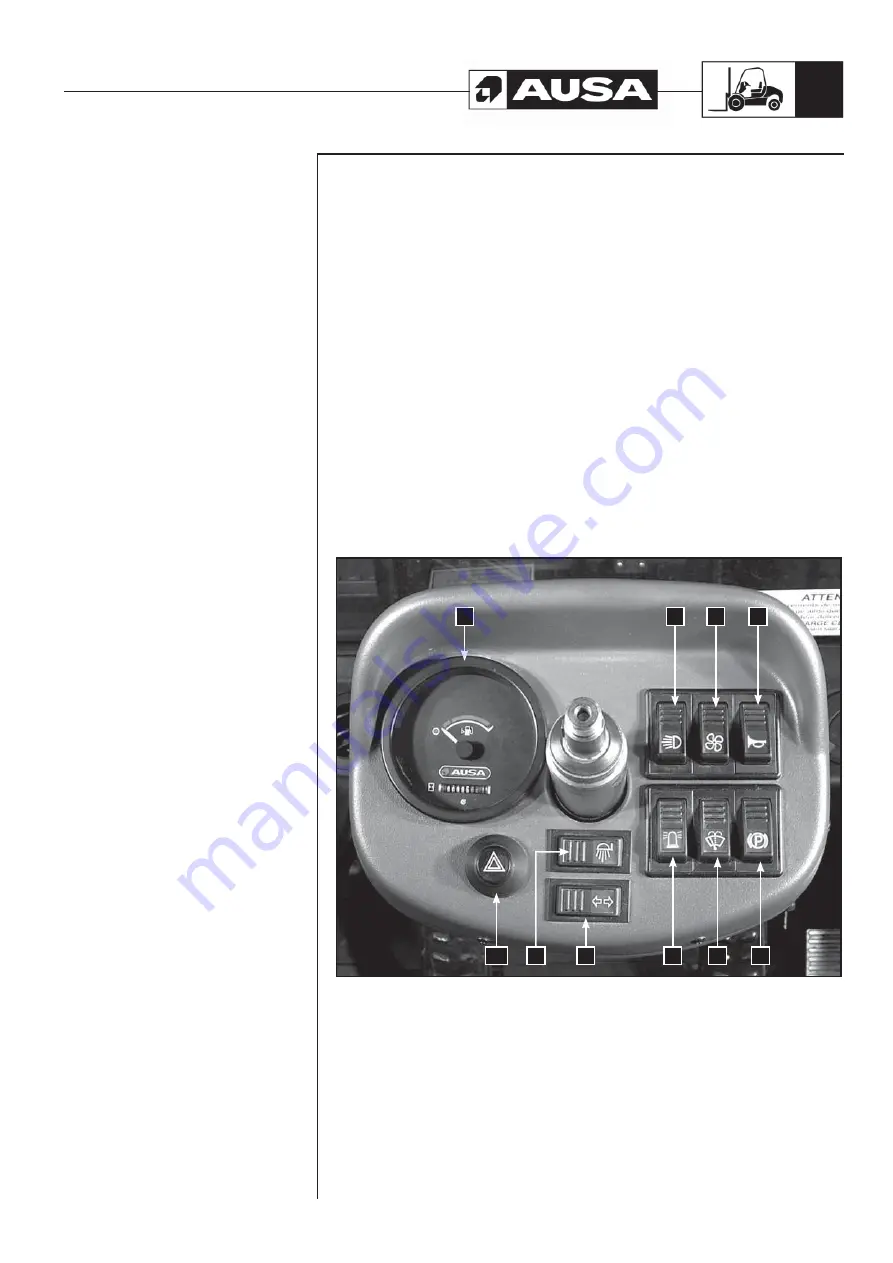 AUSA C 200 H Operator'S Manual Download Page 55