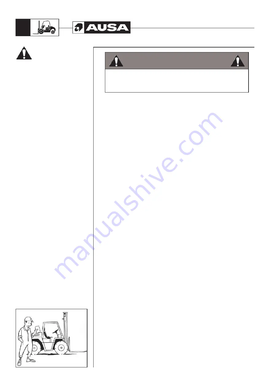 AUSA C 200 H Operator'S Manual Download Page 66