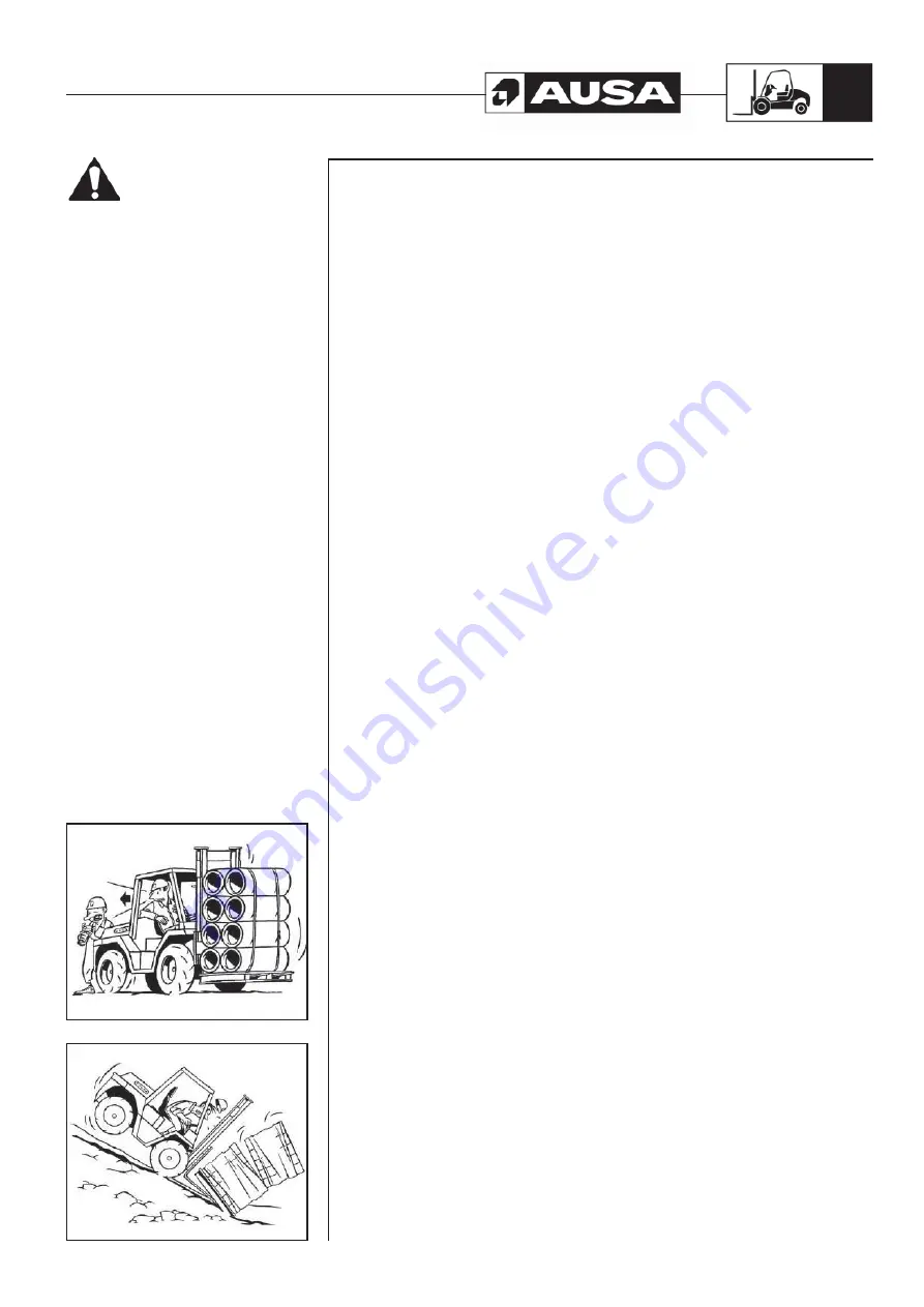 AUSA C 200 H Operator'S Manual Download Page 69