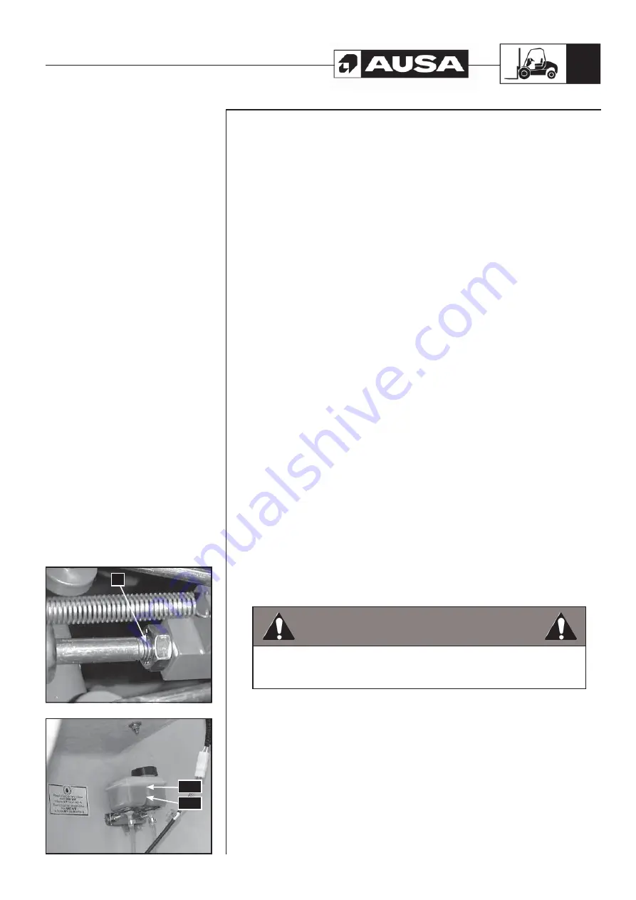 AUSA C 200 H Operator'S Manual Download Page 89