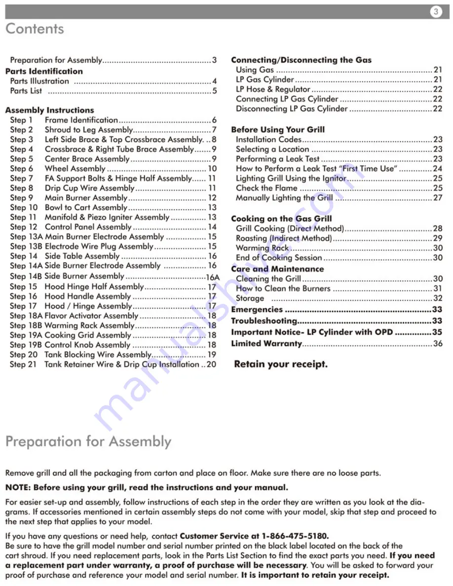 Aussie Vantage 2200 Use Manual Download Page 3