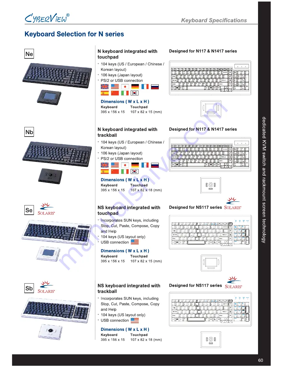 Austin Hughes Electronics Cyberview NS117 Brochure & Specs Download Page 4