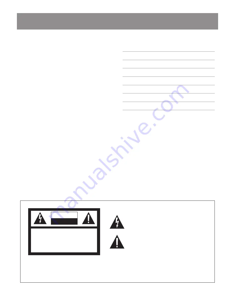 AUSTRALIAN MONITOR AMC+ SERIES Installation And Operation Manual Download Page 3