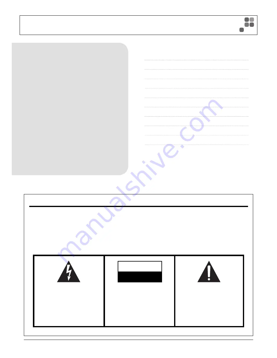 AUSTRALIAN MONITOR AMD100 Installation And Operation Manual Download Page 3